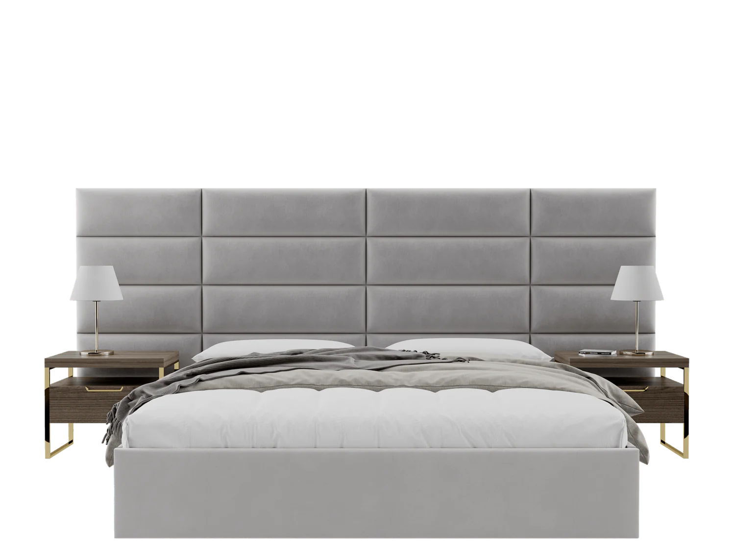 Kalipha Tubed Extra Wide Bed - Image 9