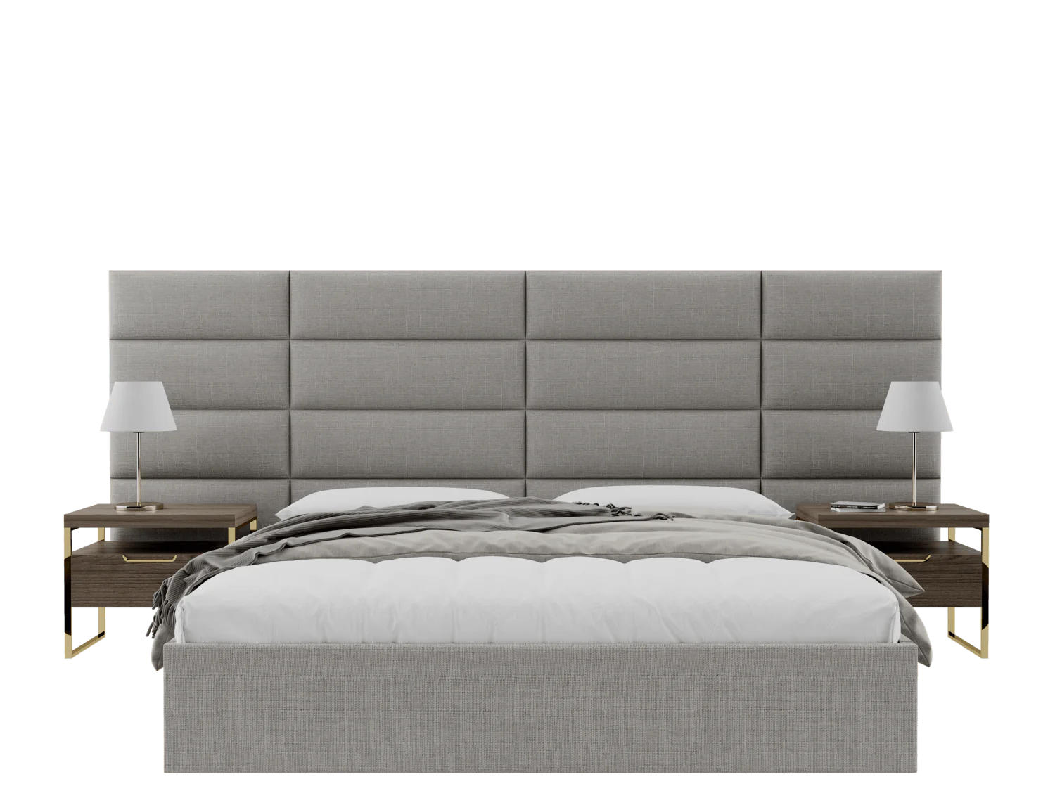 Kalipha Tubed Extra Wide Bed - Image 3