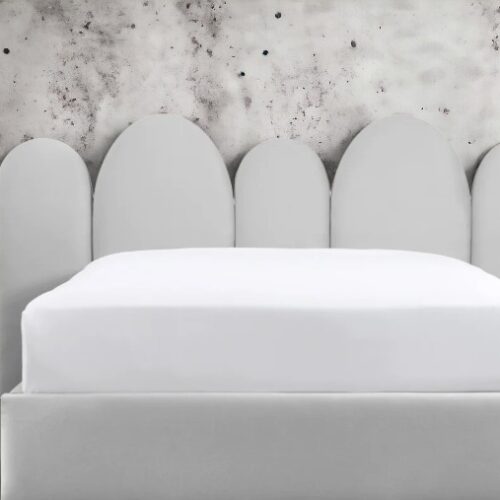 Donatella Curved Headboard Bed