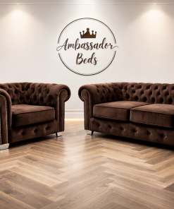 Arena  British Chesterfield Velvet Sofa